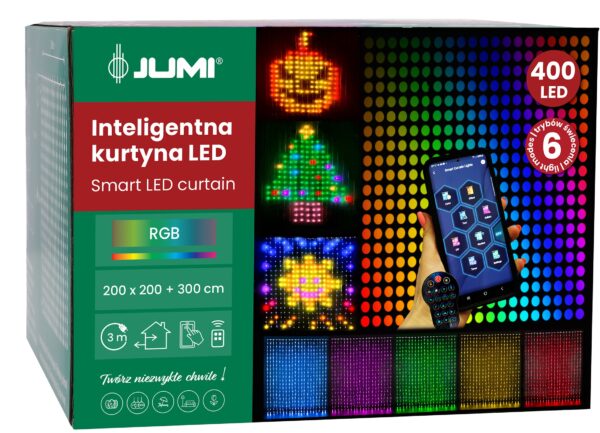 INTELIGENTNA KURTYNA LED SMART - obrazek 11