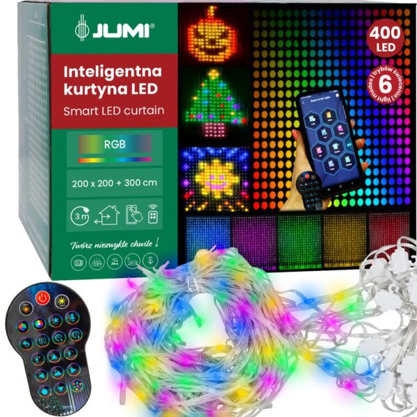 INTELIGENTNA KURTYNA LED SMART