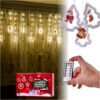 Kurtyna LED na okno choinka 3 m 125 LED - obrazek 3