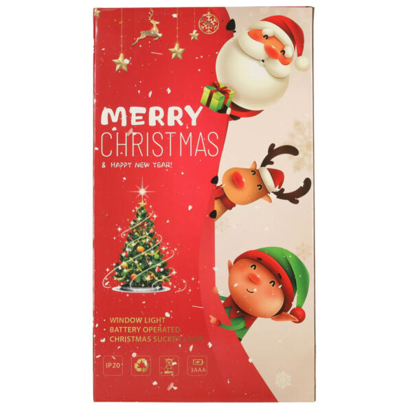 Lampki LED wisząca dekoracja świąteczna Merry Christmas 45cm - obrazek 5